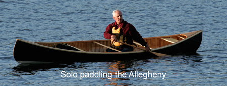 solo paddling
